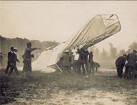 Orville's crash which killed Selfridge, September 1908
