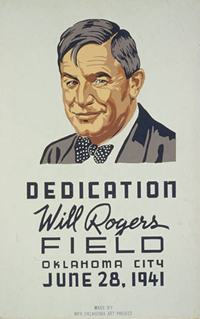 Dedication, Will Rogers Field, Oklahoma City, June 28, 1941