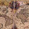 Thumbnail image of Henricus Hondius's

ornately decorated world map