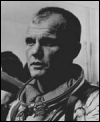 Detail of John Glen in his Space Suit