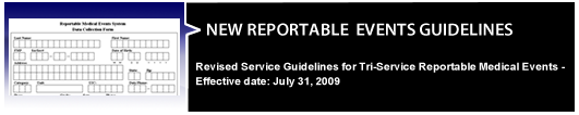 New Reportable Events Guidelines