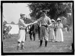 Baseball, Congressional. Lafferty of Oregon and Webb of North Carolina, 1911