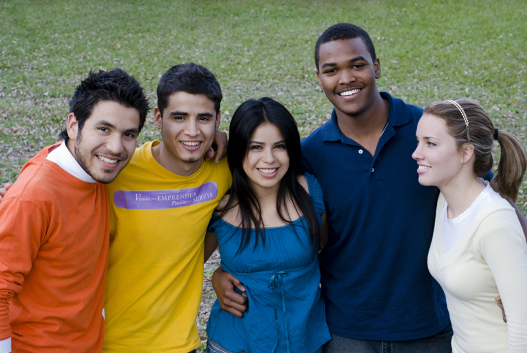 Photo of group of young adults