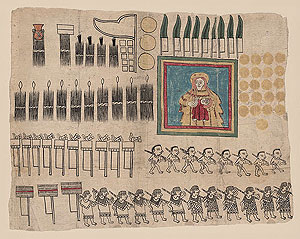 Detail from the Huexotzinco Codex 