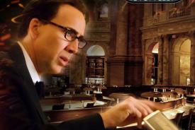 Image of Nicolas Cage as ?Ben Gates? in the Main Reading Room of the Library of Congress from NT2?s official Web site