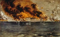 Bombardment of Fort Sumter, Charleston Harbor, April 12 and 13, 1861