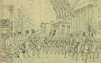 Gen. Sherman Reviewing His Army in Savannah before Starting on His New Campaign,