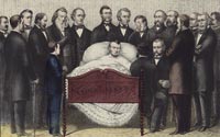 Death of Abraham Lincoln, April 15, 1865