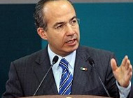 Presidente de México, Felipe Calderón (Foto AFP).