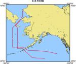 map of tracklines