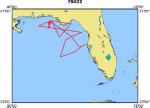 map of tracklines