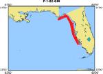 map of tracklines