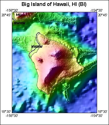 Map of Atlas area: bi, regions