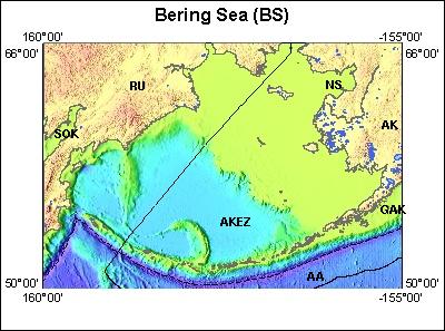 Map of Atlas area: bs, regions