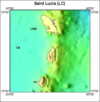 Map of Atlas area: lc, regions