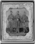 Frank A. Remington, Pvt., & friends, 1st Vermont Cavalry