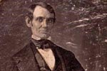 Photo of Abraham Lincoln which has deteriorated