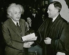 America Gains a Famous Citizen (Albert Einstein)