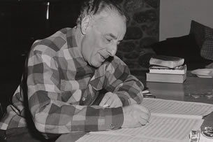 Ernst Toch, writing music