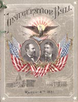 Inaugural Ball Program, March 4, 1881