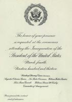 Printed invitation