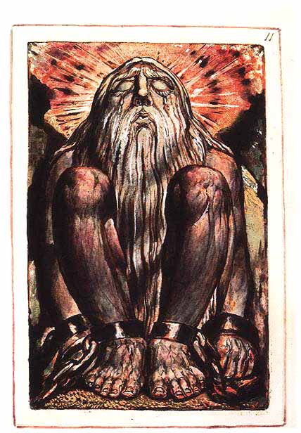 William Blake. The Book of Urizen (Lambeth: Printed by W. Blake, 1794 [i.e., 1815?]).