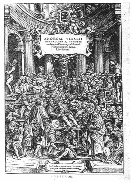 Andreas Vesalius. De humani corporis fabrica libri septem (Basel, [1543]). 