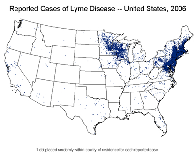 Lyme Disease Incidence by State