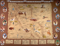 Wyoming Literary Map