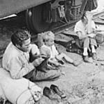 Family Who Traveled by Freight Train.