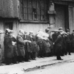 Breadline at McCauley Water Street Mission.