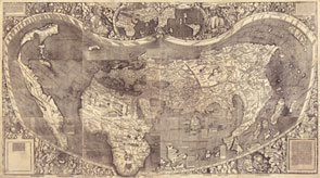 Waldseemüller's World Map 1507