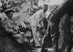 Philippine insurgents in the trenches