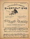 Cover of sheet music