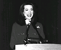 Tara Holland, Miss America 1997, was the official campaign spokesperson for "Building a Nation of Readers," the Center for the Book's sixth national reading promotion campaign.