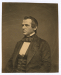 [Andrew Johnson, half-length portrait, seated, facing left]