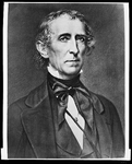 [John Tyler, half-length portrait, facing right]
