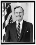 [George Bush, half-length portrait, facing front]