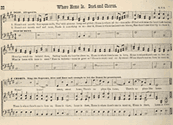 Sheet Music for Where Home Is