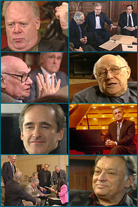 Montage of Great Conversations featured musicians