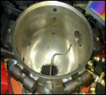 Chamber for laser ignition tests