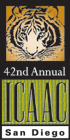 42nd Annual  Meeting ICAAC logo