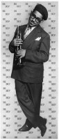 Dizzy Gillespie with Trumpet and Be-bop Background