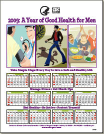 Healthy Men Calendar