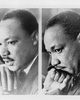 Three portraits of Martin Luther King Jr.