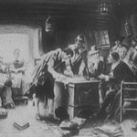 Signing the Compact in the Cabin of the Mayflower