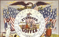 United State of America - Our Standard Coffee - Coffee label