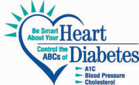Cuidado con el corazón:  información básica sobre la diabetes: A1C, presión sanguínea, colesterol.