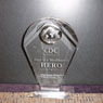 Photo of Heroes award