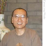 中国著名异议作家刘晓波